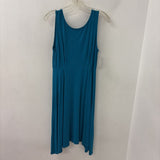 EILEEN FISHER WOMEN'S DRESS teal S