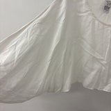 MATCH POINT WOMEN'S PLUS TOP white Plus