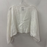MATCH POINT WOMEN'S PLUS TOP white Plus