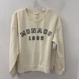 H&M WOMEN'S TOP ivory L