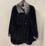 JOSEPH RIBKOFF WOMEN'S COAT black grey 14