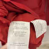 DANIER WOMEN'S COAT red L