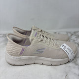 SKECHERS WOMEN'S SNEAKERS beige 11