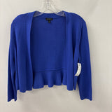 TALBOTS WOMEN'S CARDIGAN blue M