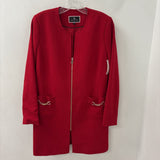 MELANIE LYNE WOMEN'S COAT red 10