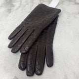 TUZZI WOMEN'S GLOVES/MITTS brown 6.5