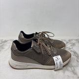 GEOX WOMEN'S SNEAKERS brown 7/37