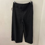 SARAH PACINI WOMEN'S PANTS black white stripe XL