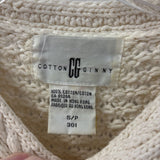 COTTON GINNY WOMEN'S SWEATER ivory S
