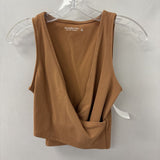ABERCROMBIE & FITCH WOMEN'S TANK/CAMI tan S