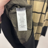 CLEO WOMEN'S TOP camel black check XLP
