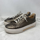 CLARKS WOMEN'S SNEAKERS bronze 7.5