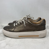 CLARKS WOMEN'S SNEAKERS bronze 7.5