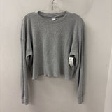 TNA WOMEN'S TOP grey heather L