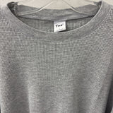 TNA WOMEN'S TOP grey heather L