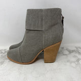 RAG & BONE WOMEN'S BOOTS grey textile 10