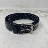 GAP WOMEN'S BELT black silver S