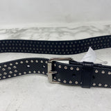 GAP WOMEN'S BELT black silver S