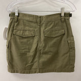 TNA WOMEN'S SKIRT olive green 8