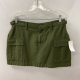 TNA WOMEN'S SKIRT khaki green 6