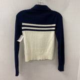 SUNDAY BEST WOMEN'S CARDIGAN navy ivory XS