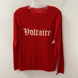 ZADIG & VOLTAIRE WOMEN'S SWEATER red XS