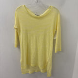 WOMEN'S SWEATER yellow white S