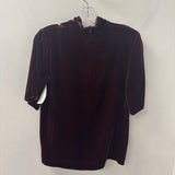 THEORY WOMEN'S TOP burgundy S