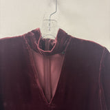 THEORY WOMEN'S TOP burgundy S
