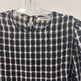 WOMEN'S DRESS black white 6
