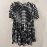 WOMEN'S DRESS black white 6