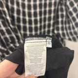 WOMEN'S DRESS black white 6
