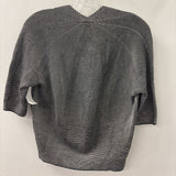 UNIQLO WOMEN'S SWEATER black white geo S