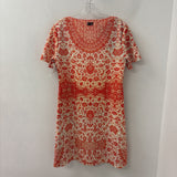 ANIMA POP WOMEN'S DRESS red multi M