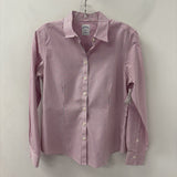 BROOKS BROTHERS WOMEN'S BLOUSE/SHIRT white pink blue check 8