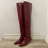 ZARA WOMEN'S FOOTWEAR red 41