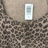 TORRID WOMEN'S TOP tiger print 14/16/1X
