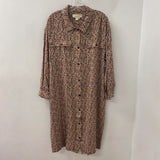 salt water luxe WOMEN'S DRESS fawn black print XL