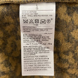 OLD NAVY WOMEN'S COAT camel black leopard print L