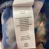 RAILS WOMEN'S TOP blue with pastel floral L