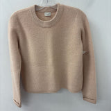 Club Monaco WOMEN'S CASHMERE pale pink and white mix S