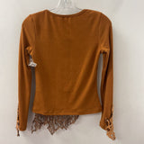 simon chang WOMEN'S TOP orange multi S