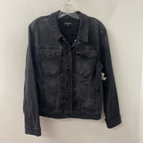WOMEN'S DENIM JACKET black XL/XXL