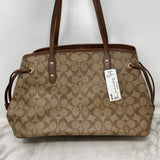 COACH WOMEN'S BAG camel brown