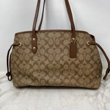 COACH WOMEN'S BAG camel brown