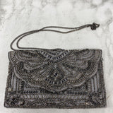 accessorize WOMEN'S BAG grey metal