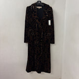FREE PEOPLE WOMEN'S COAT animal print XS