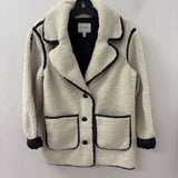 Banana Republic WOMEN'S COAT white black XS