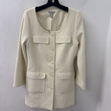 H&M WOMEN'S DRESS ivory M