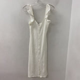 ZARA WOMEN'S DRESS white S